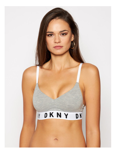 DKNY Сутиен push-up DK4518 Сив