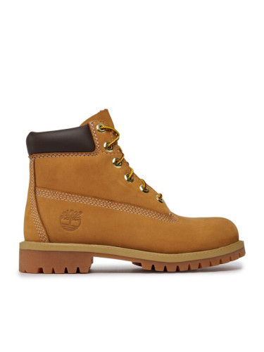 Timberland Туристически oбувки 6 In Premium Wp Boot 12909/TB0129097131 Кафяв