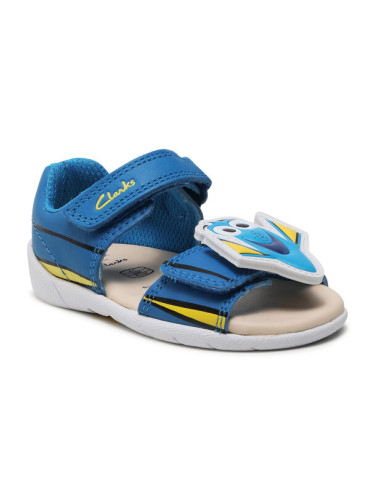 Clarks Сандали Zora Nemo T 261583886 Син