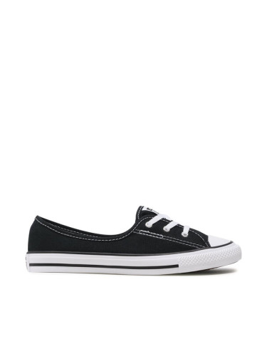 Converse Кецове Ctas Bellet Lace Slip 566775C Черен