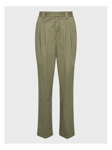 Carhartt WIP Текстилни панталони Tristin I030502 Зелен Relaxed Fit