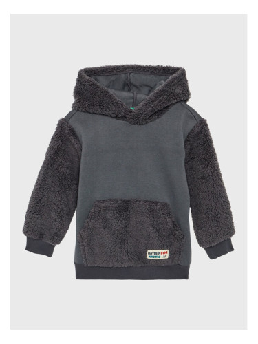 United Colors Of Benetton Суитшърт 34NEG501K Сив Regular Fit