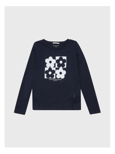 Tom Tailor Блуза 1033895 Тъмносин Regular Fit