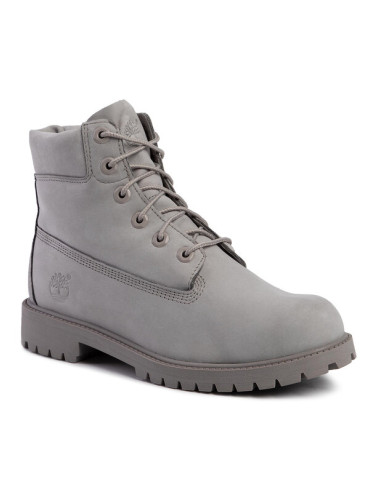 Timberland Туристически oбувки Premium 6 In Waterproof Boot TB0A172F0651 Сив