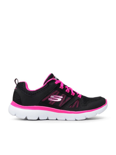 Skechers Сникърси New World 12997/BKHP Черен