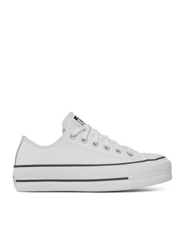 Converse Кецове Chuck Taylor All Star Lift Clean Ox 561680C Бял