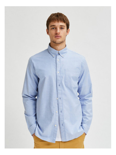 Selected Homme Риза Rick 16077359 Светлосиньо Regular Fit