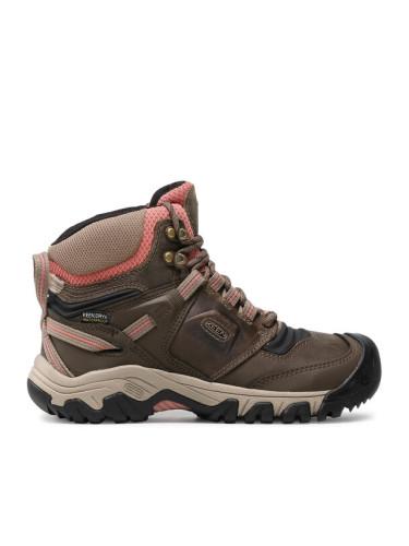 Keen Туристически Ridge Flex Mid Wp W 1024921 Кафяв