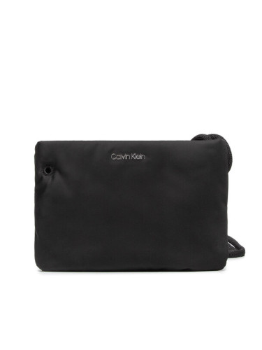 Calvin Klein Дамска чанта Roped Crossbody Nylon K60K609406 Черен