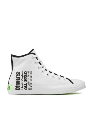 Converse Кецове Ctas Hi A02795C Бял