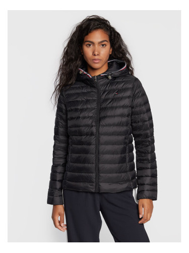Tommy Hilfiger Пухено яке Heritage WW0WW34299 Черен Regular Fit
