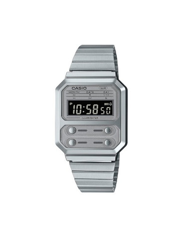 Casio Часовник Vintage A100WE-7BEF Сребрист