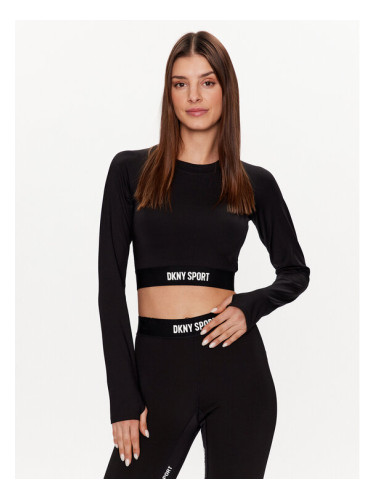 DKNY Sport Блуза DP2T9185 Черен Classic Fit