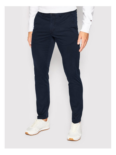 Tommy Hilfiger Чино панталони Bleecker MW0MW26839 Тъмносин Slim Fit