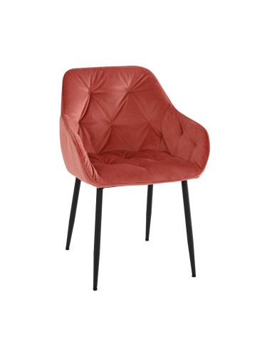 ЧЕРВЕН ТАПИЦИРАН ТРАПЕЗЕН СТОЛ БРУК 58/57/83 СМ