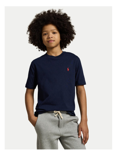 Polo Ralph Lauren Тишърт 323832904037 Тъмносин Regular Fit