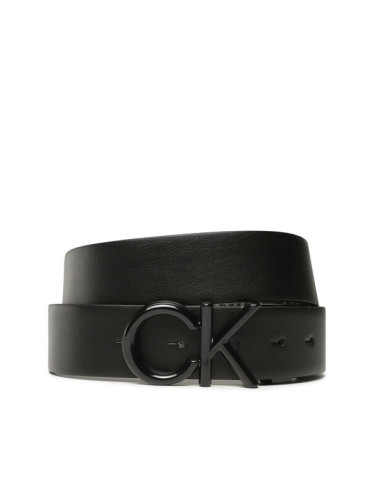 Calvin Klein Мъжки колан Adjrev Ck Metal Bombe Mono 35Mm K50K509964 Черен