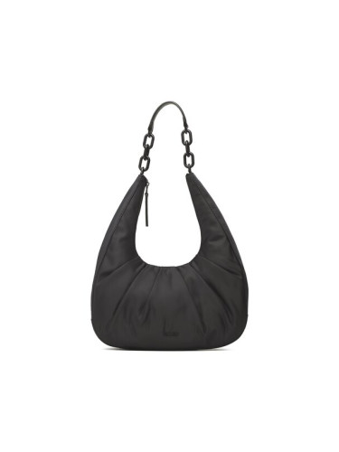 Calvin Klein Дамска чанта Soft Nylon Cres Shoulder Bag Md K60K610645 Черен