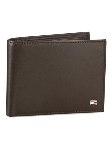 Tommy Hilfiger Голям мъжки портфейл Eton Cc Flap And Coin Pocket AM0AM00652/83362 Кафяв