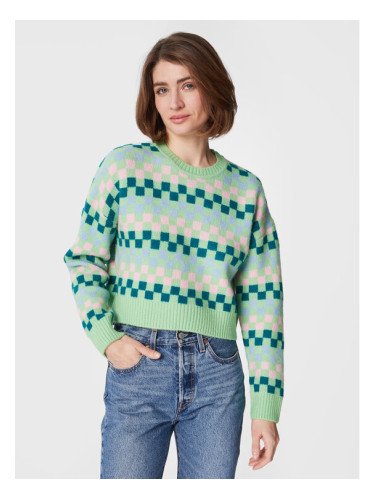 Cotton On Пуловер 2055400 Зелен Regular Fit