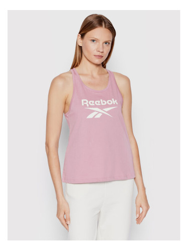 Reebok топ Identity HN6866 Виолетов Relaxed Fit