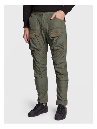 G-Star Raw Текстилни панталони 3D Cargo D19756-A790-8165 Зелен Regular Fit