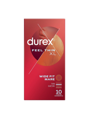 DUREX FEEL THIN XL Презервативи 10 бр.