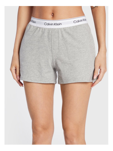 Calvin Klein Underwear Пижамени шорти 000QS6871E Сив Regular Fit