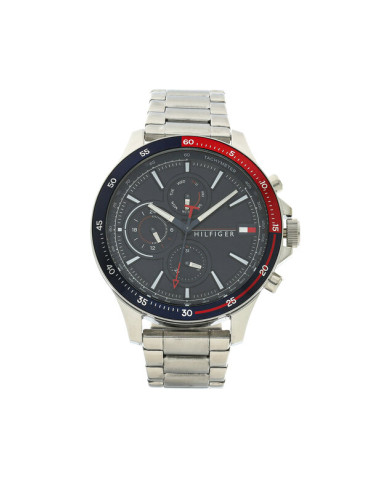 Tommy Hilfiger Часовник Bank 1791718 Сребрист