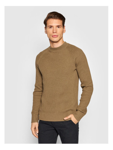 Jack&Jones PREMIUM Пуловер Perfect 12193517 Зелен Regular Fit