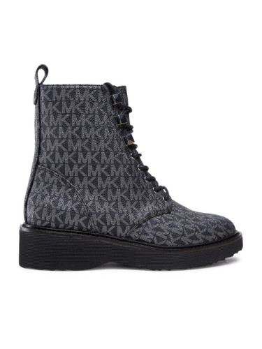 MICHAEL Michael Kors Туристически oбувки Haskell Bootie 40F2HSFE5B Черен