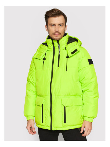 Calvin Klein Jeans Зимно яке J30J318679 Зелен Oversize