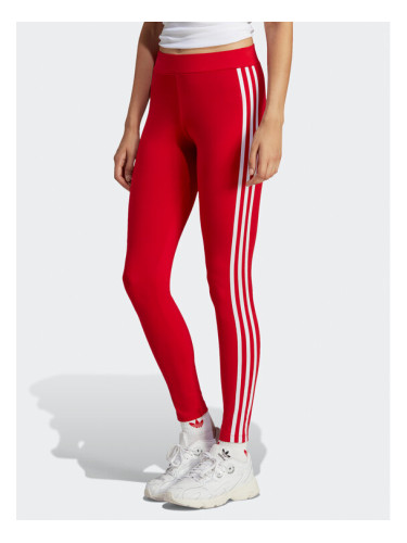 adidas Клин Adicolor Classics 3-Stripes Leggings IB7382 Червен