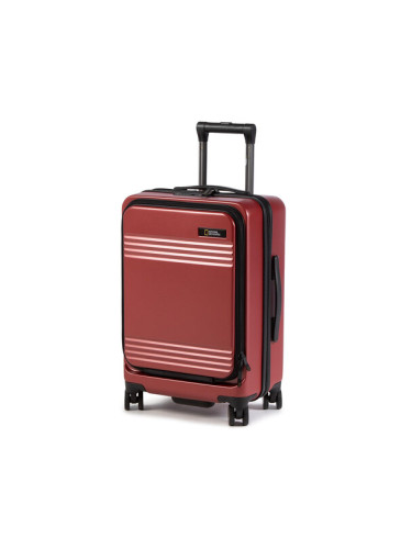 National Geographic Самолетен куфар за ръчен багаж Luggage N165HA.49.56 Червен