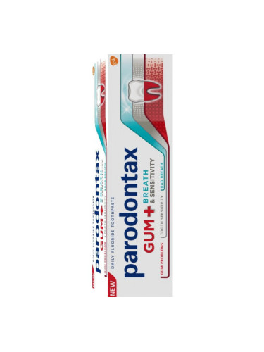 PARODONTAX GUM+ BREATH & SENSITIVITY Паста за зъби 75 мл