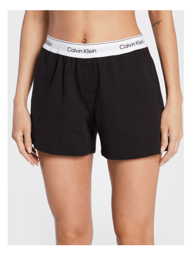 Calvin Klein Underwear Пижамени шорти 000QS6871E Черен Regular Fit