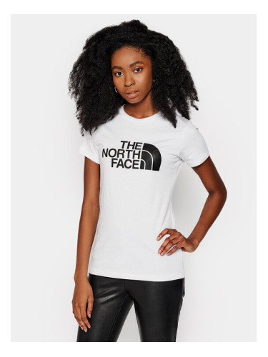 The North Face Тишърт Easy Tee NF0A4T1Q Бял Slim Fit