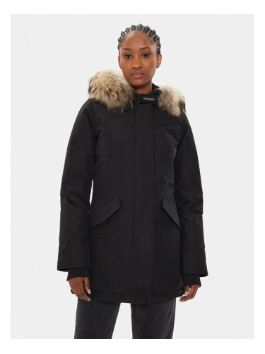 Woolrich Пухено яке Arctic Raccoon CFWWOU0538FR UT0001 Черен Regular Fit