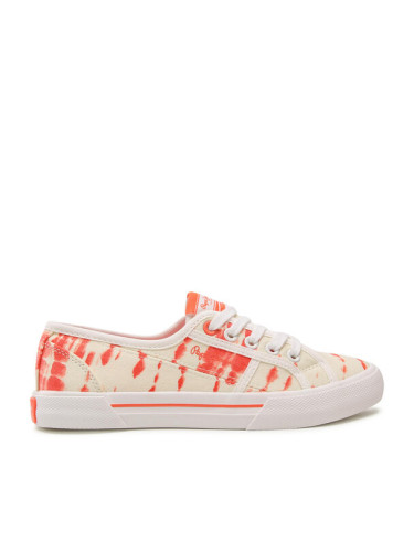 Pepe Jeans Гуменки Brady W Tie Dye PLS31292 Бежов