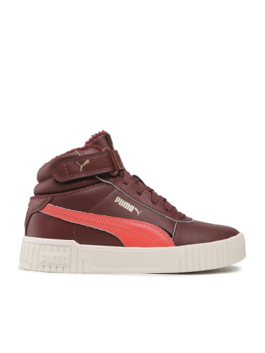 Puma Сникърси Carina 2.0 Mid Wtr Jr 387380 02 Бордо