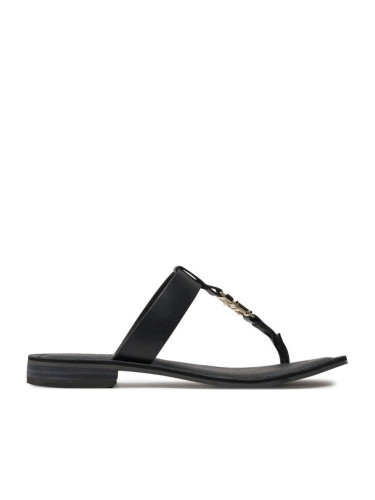 Tommy Hilfiger Джапанки Th Elevated Sandal FW0FW07174 Черен