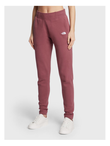 The North Face Долнище анцуг W Nse NF0A55GS Бордо Slim Fit