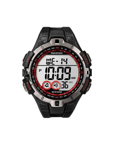 Timex Часовник Marathon T5K423 Сив