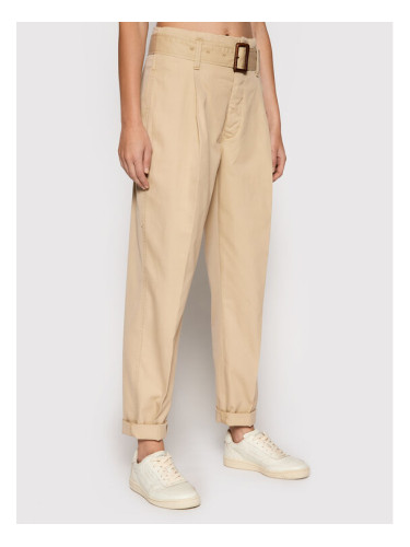Polo Ralph Lauren Текстилни панталони 211752936006 Бежов Regular Fit