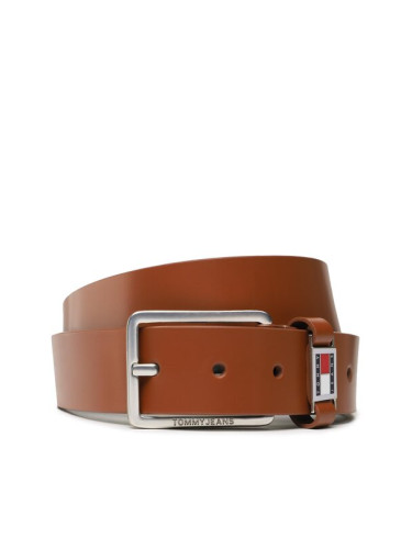 Tommy Jeans Мъжки колан Tjm Scanton Belt 3.5 AM0AM10626 Кафяв