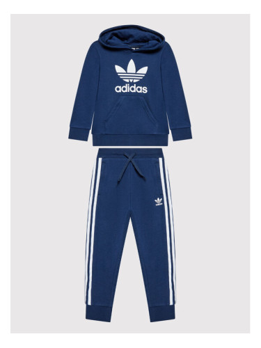 adidas Анцуг adicolor HK2955 Тъмносин Regular Fit