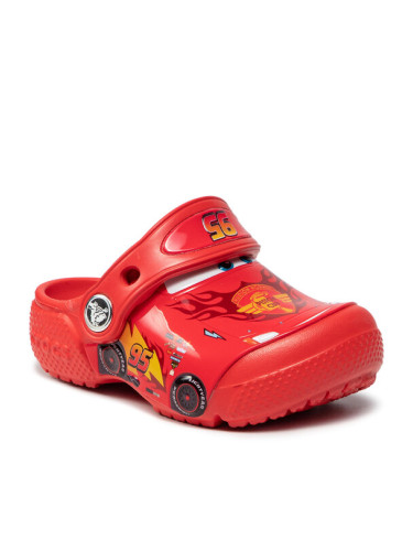 Crocs Чехли Crocsfunlab Cars Clog K 204116 Червен