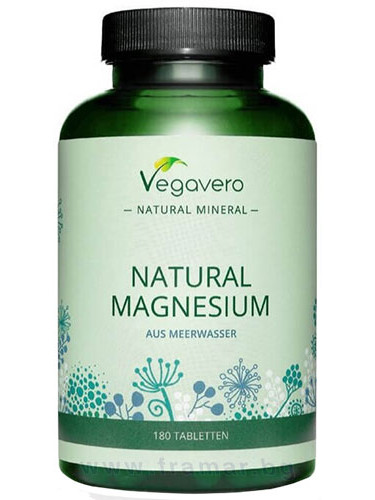 ВЕГАВЕРО НАТУРАЛЕН МОРСКИ МАГНЕЗИЙ таблетки * 180