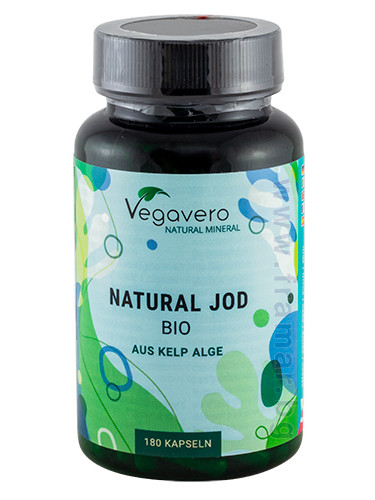ВЕГАВЕРО НАТУРАЛЕН ЙОД ОТ БИО ВОДОРАСЛИ капсули * 180