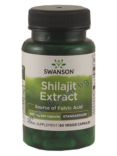 СУОНСЪН ШИЛАЖИТ ЕКСТРАКТ капсули 400 мг * 60